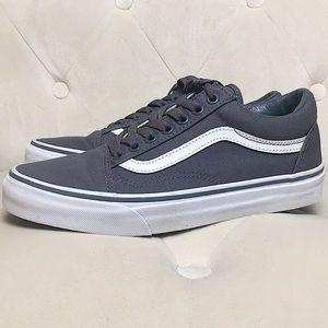 Old Skool Dark Grey Vans 💛